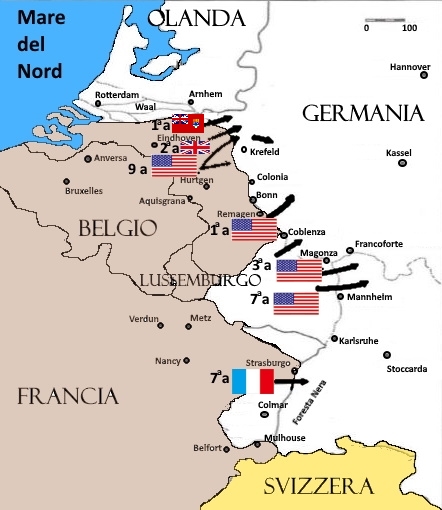 Fronte Occidentale marzo 1945